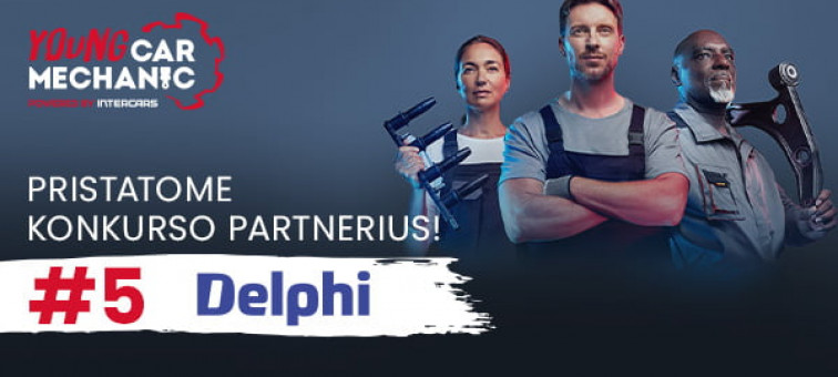 Konkurso „Young Car Mechanic“ partneris: DELPHI