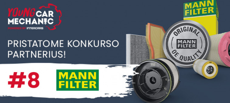 Konkurso "Young Car Mechanic" partneris: MANN-FILTER